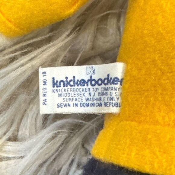 Vintage Disney Mickey Mouse Knickerbocker 1970s plush - Picture 3 of 5